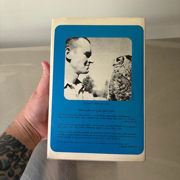 YAMSI by Dayton O. Hyde Vintage Hardcover Nature Ranch Memoir Book Retro Photos - Picture 2 of 10